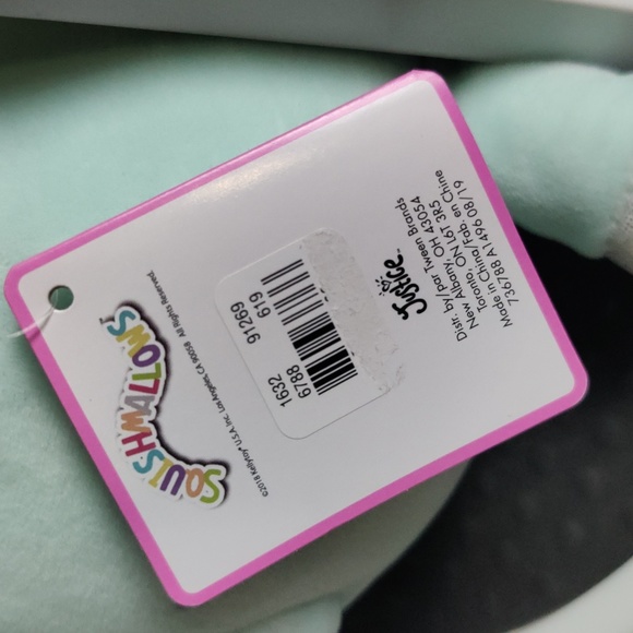 Squishmallows for Justice Crystal the Unicorn New - Picture 2 of 6